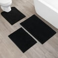 thumbnail image 1 of Resort Collection Chenille Plush Loop Bath Mats, 3-Piece Set, 1 of 7