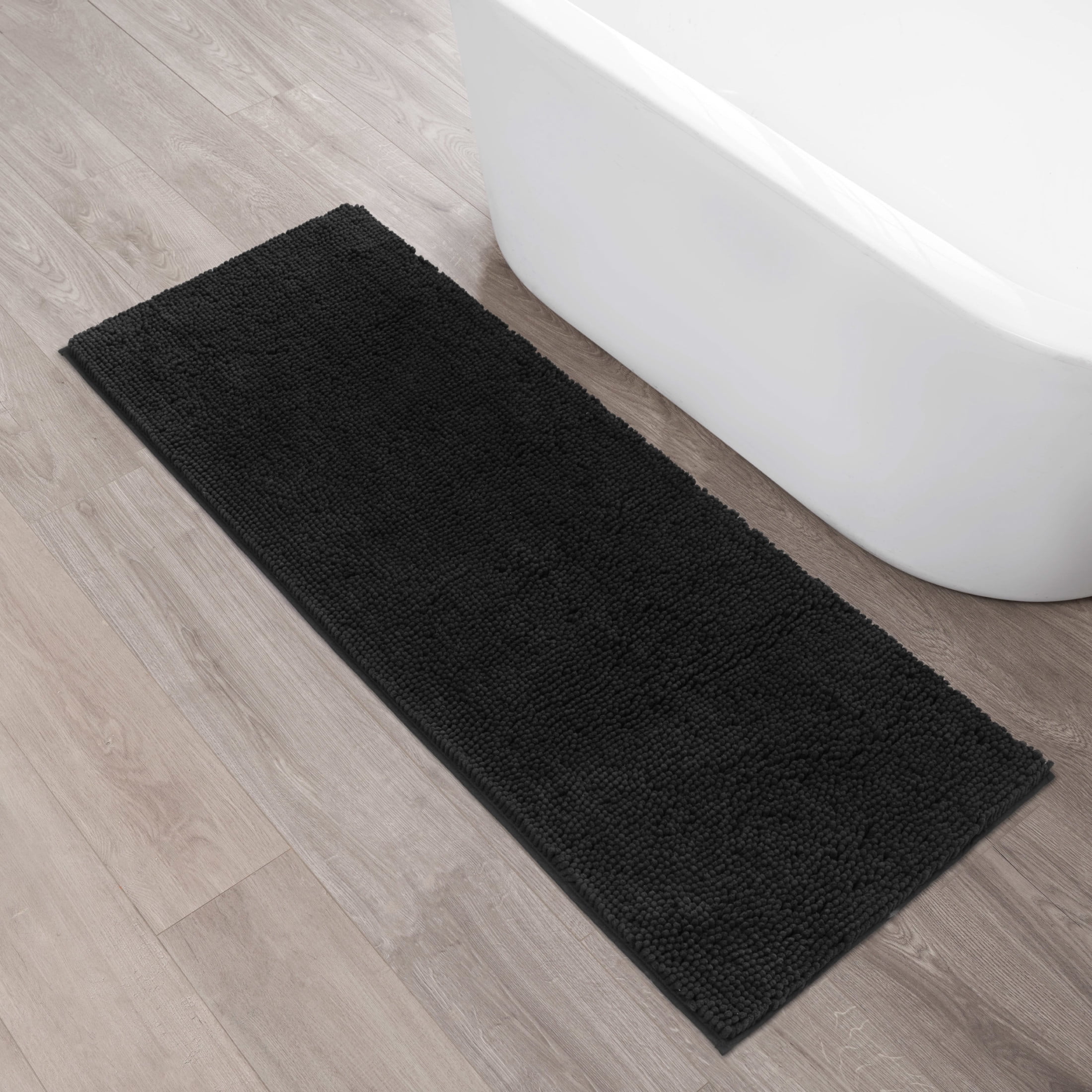Resort Collection Chenille Plush Loop Bath Mats