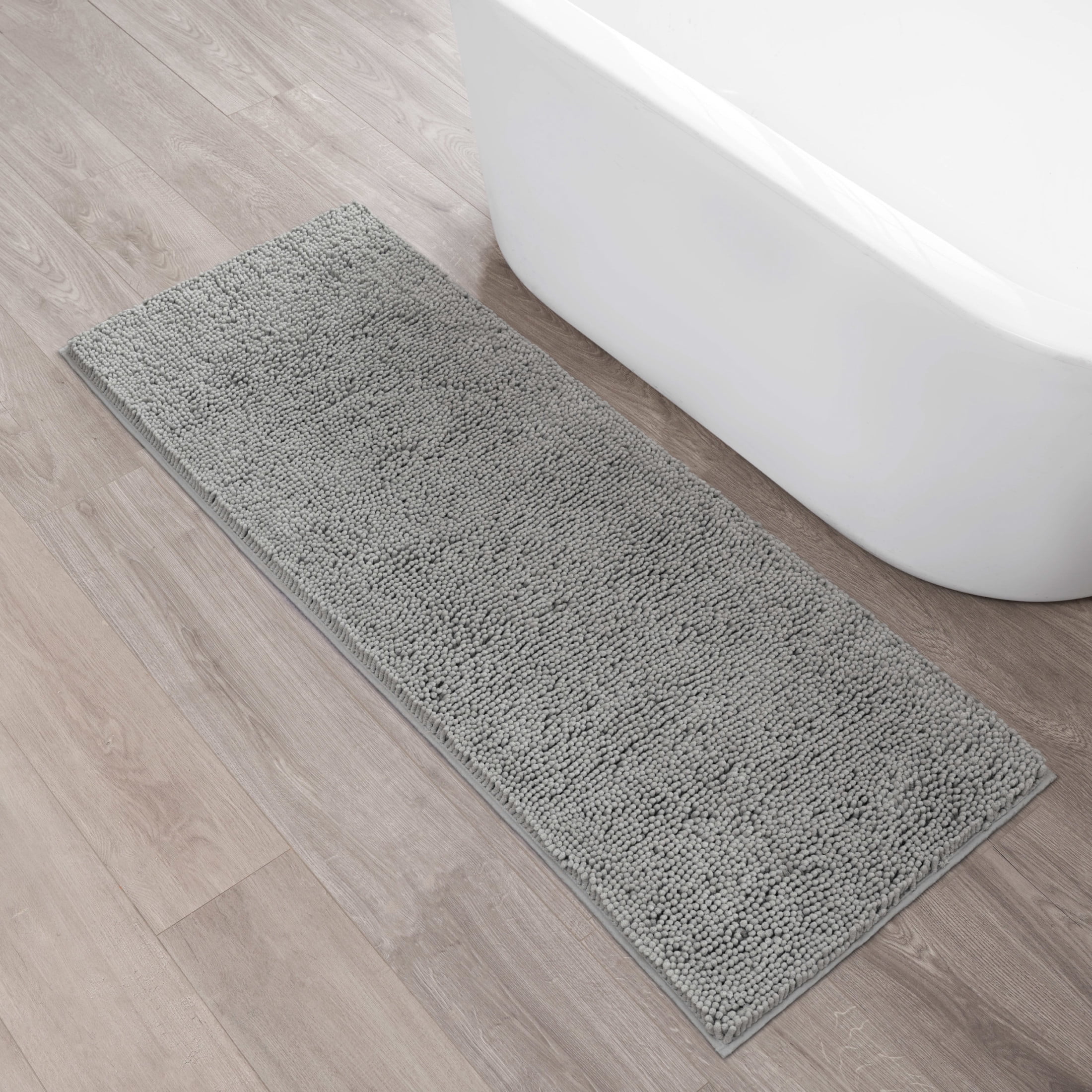 Resort Collection Chenille Plush Loop Bath Mats