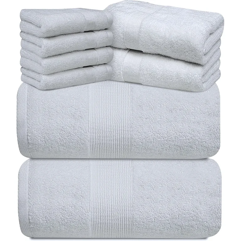White Classic Luxury Soft Beige Bath Sheet Towels - 650 GSM Cotton Luxury  Bath Towels Extra Large 35x70 | Highly Absorbent and Quick Dry | Hotel