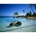 thumbnail image 1 of Resort Tahiti French Polynesia Poster Print by  - 36 x 29, 1 of 1