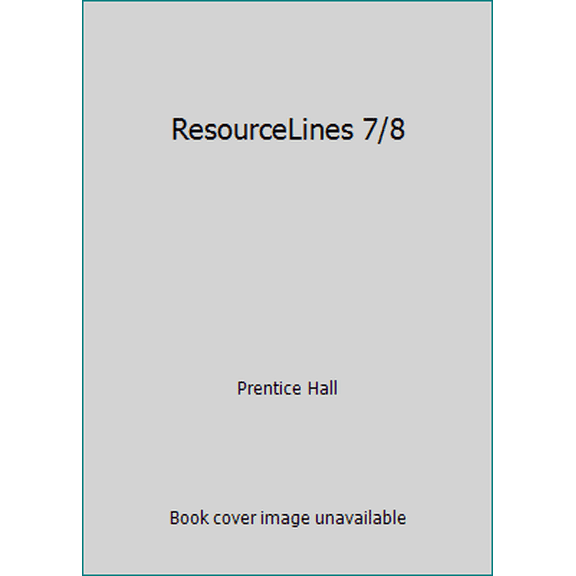 Pre-Owned ResourceLines 7/8 (Hardcover) 0130129186 9780130129185