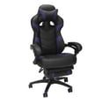 thumbnail image 1 of Respawn Gaming Chair with Footrest, Ergonomic Computer Desk Chair  - Purple, 1 of 10