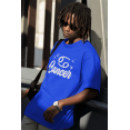 thumbnail image 1 of Respect My Tshirt - Cancer Zodiac Sign Graphic T-Shirt, Astrology Symbol Design, Crew Neck, Blue, Medium, 1 of 5