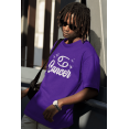 thumbnail image 1 of Respect My Tshirt - Cancer Zodiac Sign Graphic T-Shirt, Astrology Symbol Design, Crew Neck, Purple, Medium, 1 of 5