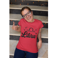 thumbnail image 1 of Respect My Tshirt - Libra Zodiac Sign Graphic T-Shirt, Astrology Symbol Design, Crew Neck, Red, Medium, 1 of 4