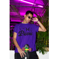 thumbnail image 1 of Respect My Tshirt - Pisces Zodiac Sign Graphic T-Shirt, Astrology Symbol Design, Crew Neck, Purple, 2X, 1 of 5