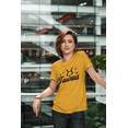 thumbnail image 1 of Respect My Tshirt - Taurus Zodiac Sign Graphic T-Shirt, Astrology Symbol Design, Crew Neck, Gold, Small, 1 of 5