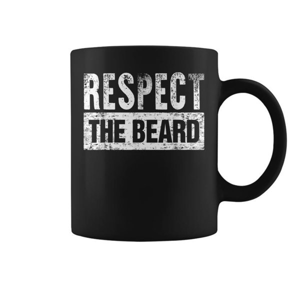 Respect The Beard Coffee Mugs