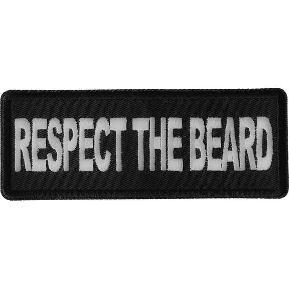 Respect The Beard Patch