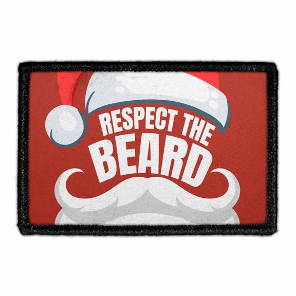Respect The Beard Morale Patch - Removable Patch