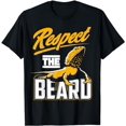 thumbnail image 1 of Respect The Beard - Pogona & Bearded Dragon T-Shirt, 1 of 5