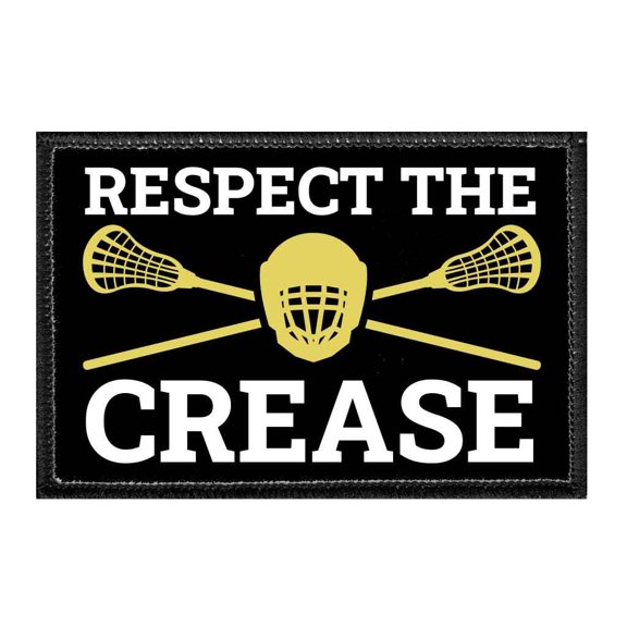 Respect The Crease - Removable Patch