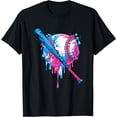 thumbnail image 1 of Respect The Drip Baseball Drip Boys Ice Cream Drip T-Shirt, 1 of 4