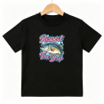 thumbnail image 1 of Respect The Drip Bass Fishing Boys Graphic Tee, Cool Retro 100% Cotton Kids Short Sleeve T-Shirt 4-13Y, 1 of 5
