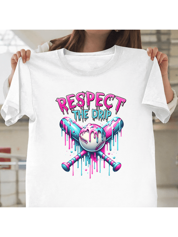 Respect The Drip Streetwear Fashion Graphic Unisex T-Shirt, up to size 3XL.