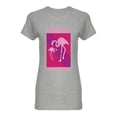 thumbnail image 1 of Respect The Flamingo Shaped T-Shirt Women -Image by Shutterstock, Female XX-Large, 1 of 2