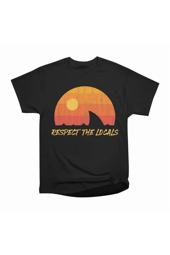 Respect The Locals Shark Week T-Shirt Tee Gift For Him Merch For Her Apparel For Friend