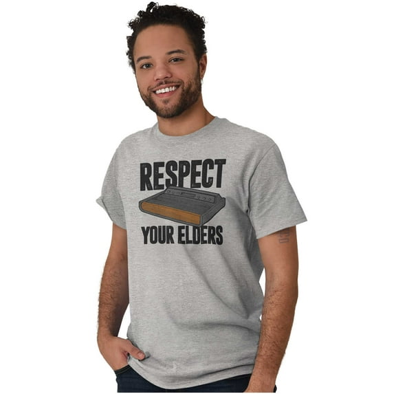 Respect Your Elders Dungeons Gamer Men's Graphic T Shirt Tees Brisco Brands L