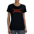 thumbnail image 1 of Respect Yourself Rubber Seal Shaped T-Shirt Women -Image by Shutterstock, Female Small, 1 of 4