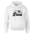 thumbnail image 1 of Respect My Tshirt Pisces - Dreamy and Compassionate Zodiac Sign Unisex Hooded Sweatshirt, 5X, White, 1 of 4