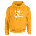 thumbnail image 1 of Respect My Tshirt Sagittarius - Adventurous and Free-Spirited Zodiac Sign Unisex Hooded Sweatshirt, Large, Gold, 1 of 4