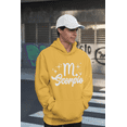 thumbnail image 1 of Respect My Tshirt Scorpio - Intense and Mysterious Zodiac Sign Men's Hooded Sweatshirt, Medium, Gold, 1 of 4