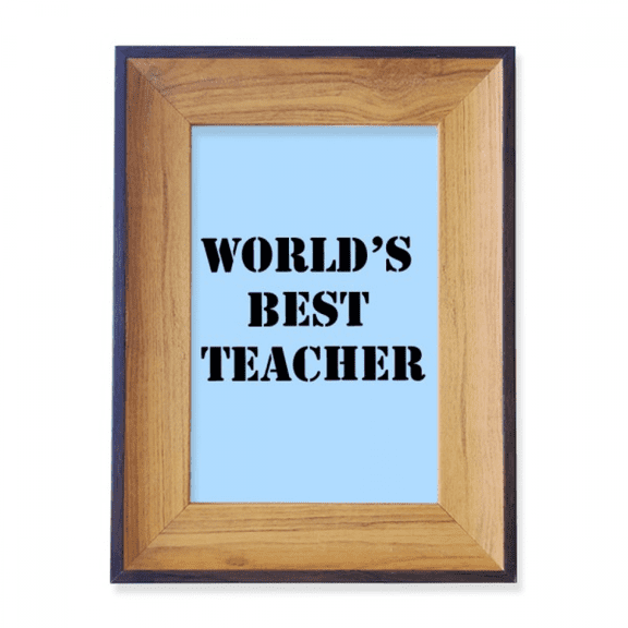 Respectable Best Teacher Master Photo Frame Exhibition Display Art Desktop Painting