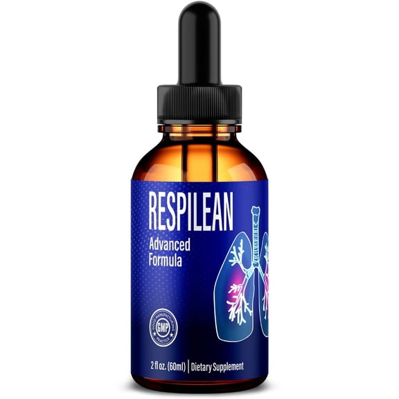 Respilean Drops, Breathe Comfortably With Respilean, All Natural Formula For Circulation and Overall Health, Premium Liquid Dropper To Maintain Well-Being, Official Respi Lean (30 Servings)