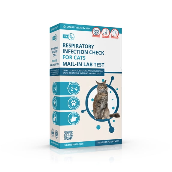 Respiratory Infection Check Mail-In Test for Cats (PCR)