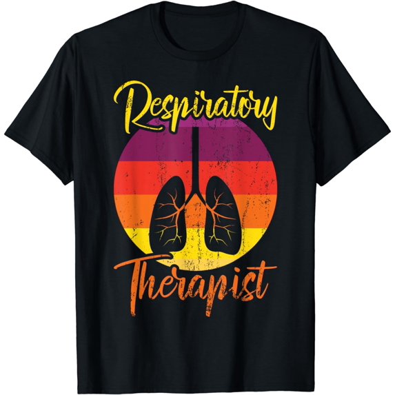 Respiratory Lung Respiratory Therapists Respiratory Therapy T-Shirt