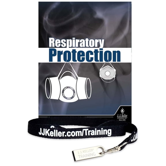 Respiratory Protection DVD Training Video Program - English & Spanish - Helps You Satisfy OSHA's Respiratory Protection Training Requirements (29 CFR 1910.134(k)) - J. J. Keller & Associates