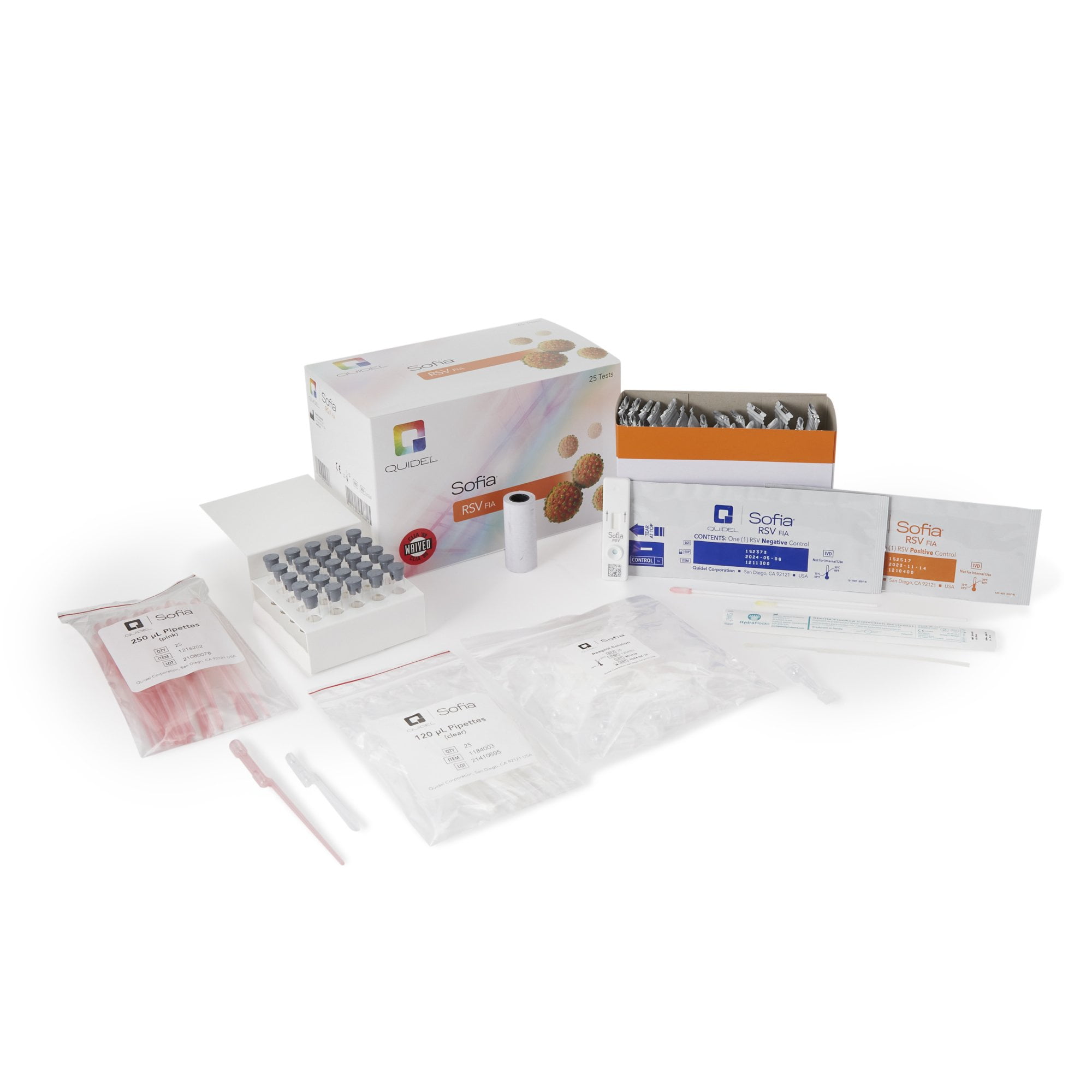 Respiratory Test Kit Sofia RSV FIA Fluorescence Immunoassay (FIA