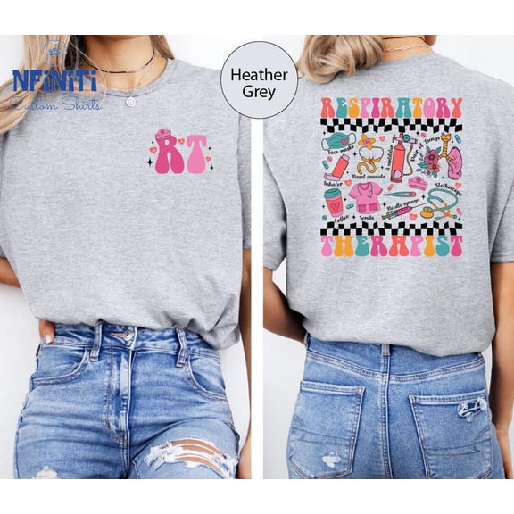 Respiratory Therapist Pocket Print Tee, Back Design SWEATSHIRT All Size S-5XL
