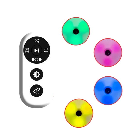 Response Agility Training Light, Children's Physical Fitness Training, Remote Control To Control Light Operation