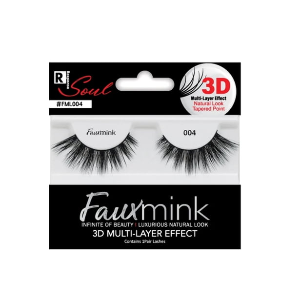Response Soul 3D Multi-Layer Effect Faux Mink Eyelashes - FML004