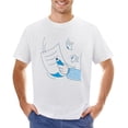 thumbnail image 1 of Response Vintage T-shirt Mens Cotton Classic Crewneck Short Sleeve Tees Unisex White M, 1 of 2
