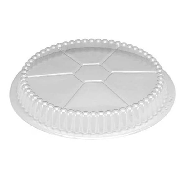 Responsible Products 9 inch Round Cake Pie Pan Lids, Clear Lids for Take Out, Cooking, Baking and Meal Prep (500 Count)