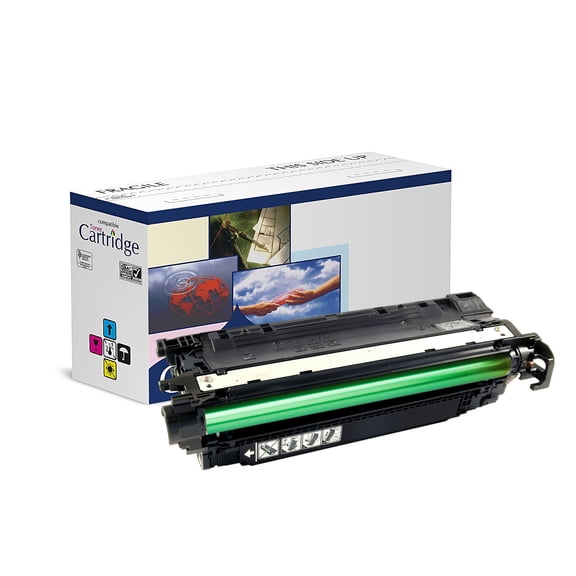 Responsible Toner replacement for HP Color LaserJet Enterprise-M 551 / M 575 PRO 500 M 570 OEM CE400XX