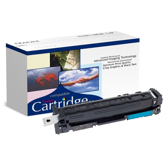 Responsible Toner replacement for HP Color LaserJet Pro M254, M280, M281 OEM CF501A
