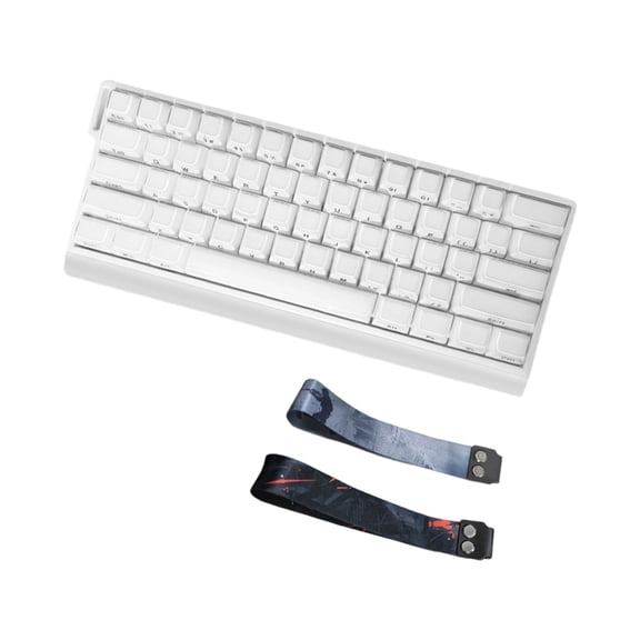Responsive Axises Mechanical Keyboards 61Keys Portable Design With Customizable Lighting
