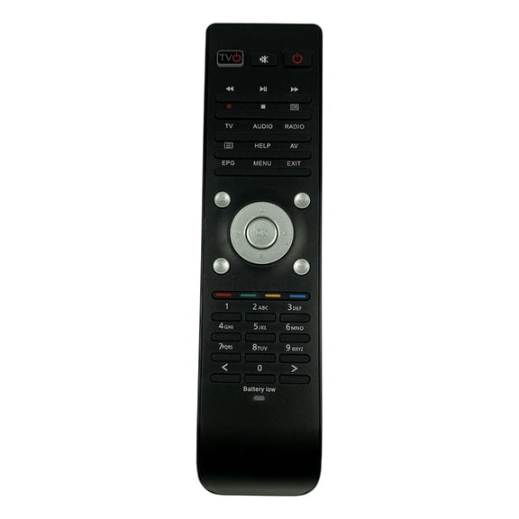 Responsive Button Remote Control Ergonomic Design for VU Ten TV Remotes Easy Use