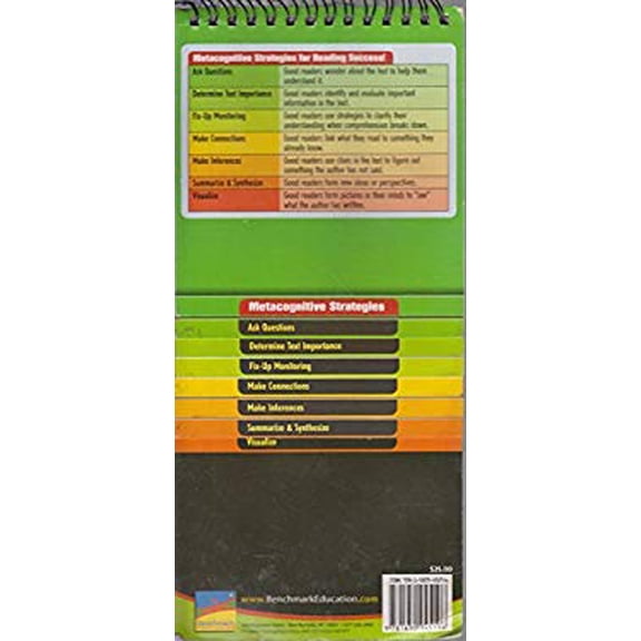 Pre-Owned Responsive Prompts for Metacognitive and Comprehension Strategy Development (Spiral-Bound) 9781450945196