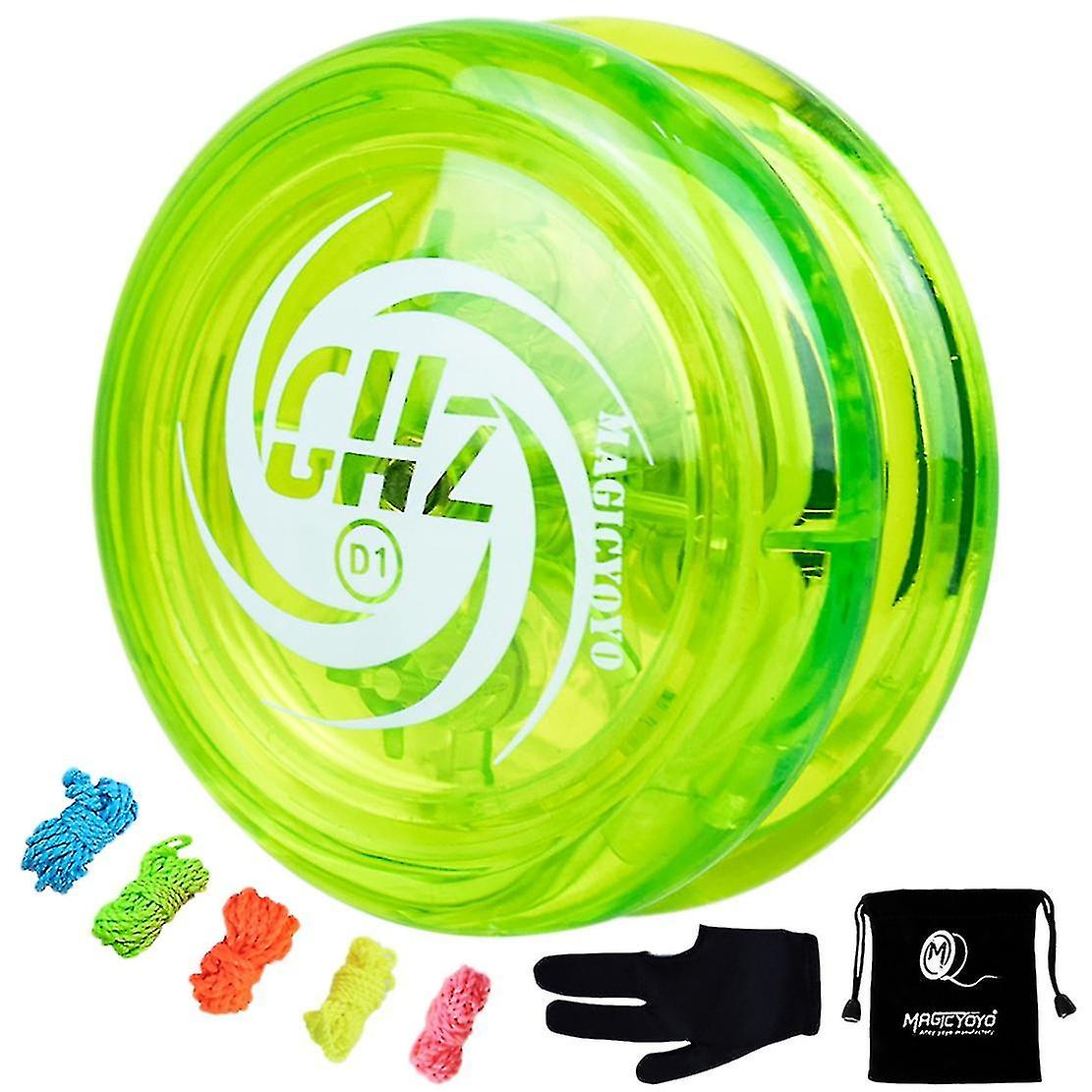 Responsive Yoyo D1 Ghz, Professional Looping Yoyos For Kids Beginner With Yoyo Strings+gloves