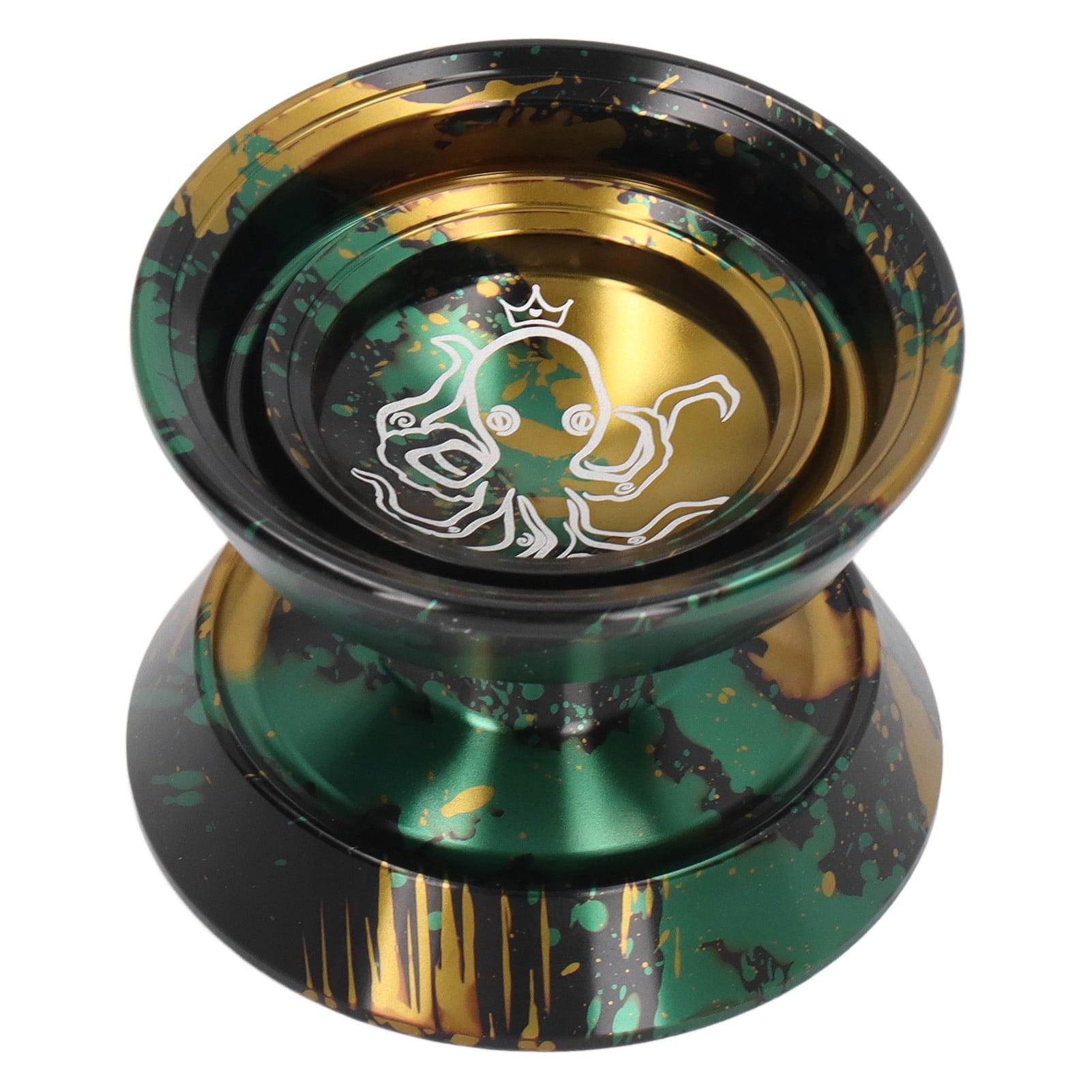 Responsive Yoyo, Metal Aluminum Alloy Professional Yoyo With Glove, 3