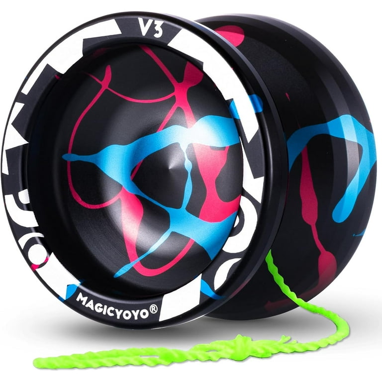 Responsive Yoyo V3, Aluminum Yoyo for Kids Beginner, Professional Yoyo with  Unresponsive Ball Bearing for Advanced Yoyo Players + Removal Bearing Tool