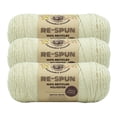 thumbnail image 1 of Lion Brand Yarn Re-Spun Bonus Bundle Parchment Medium Recycled Polyester Yarn 3 Pack, 1 of 4