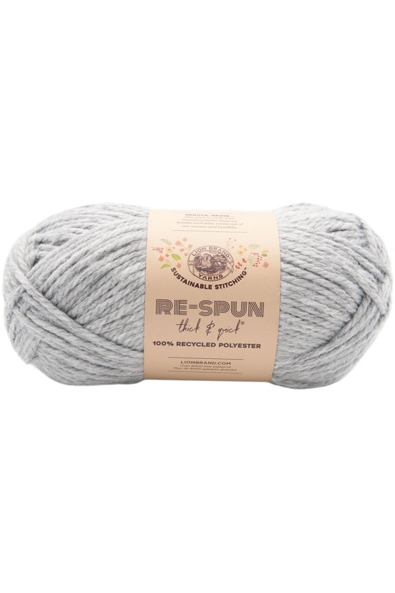 Yarn Re-Spun T&Q Silver 843-149B Recycled Super Bulky 223yd 12oz Yarn