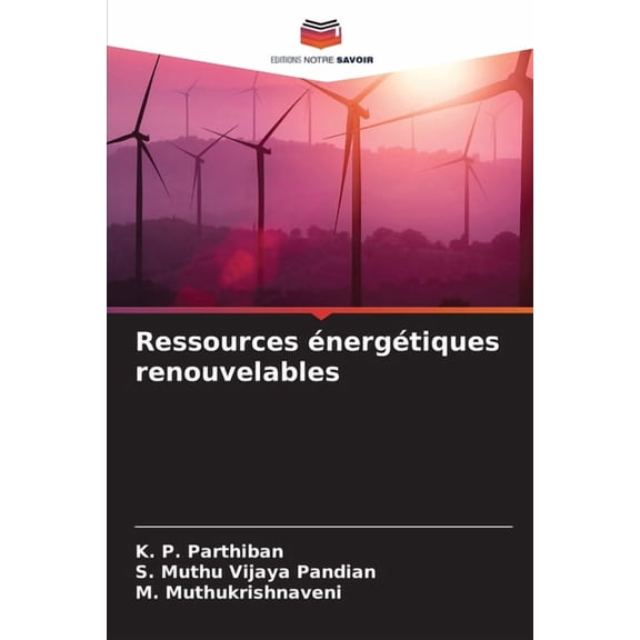 Ressources nergtiques renouvelables, (Paperback)