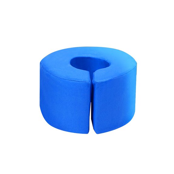 Rest Elevating Pad Support and Pillow for Surgery, Injury, Knee Replacement or Rest (Foot Rims Blue)